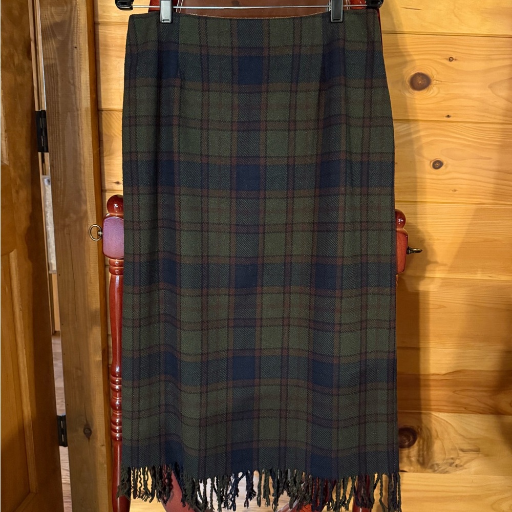 Worthington petite plaid skirt.